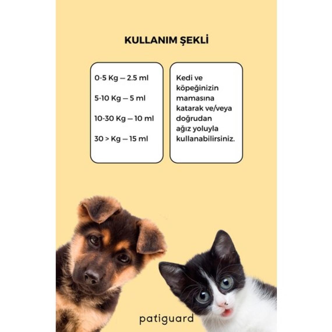 Fish Oil 200ML Kedi ve Köpek Için Omega 3 ve 6 Içerikli Balık Yağı