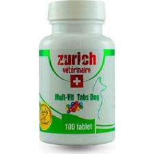 Zurich Multivitamin Köpek Tableti 100 Tablet