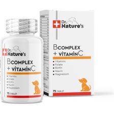 Dr. Natures Dog B Complex + Vıt C Köpeklerde Bkomplex Vitamini Besin Takviyesi (75 Tablet)