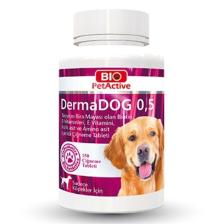 Pet Active Dermadog Küçük Irk Köpekler Için Sarımsaklı Maya Tableti 150 Adet 75 Gr