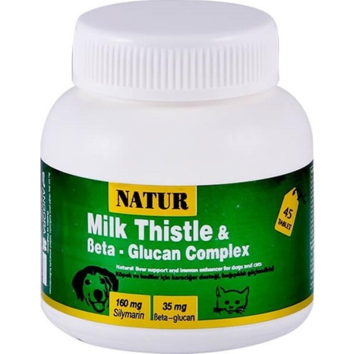 Natur Milk Thistle & Beta - Glucan Complex Destekleyici 45 Tablet