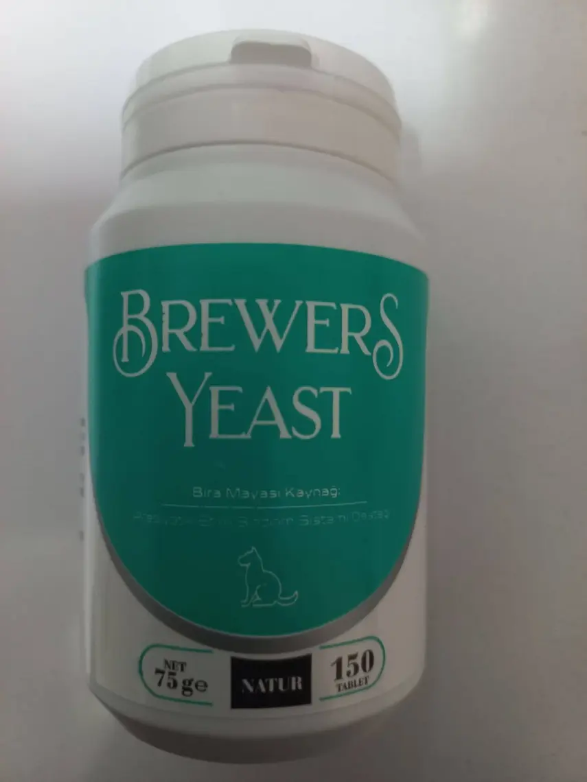 Natur Brewers Yeast Köpekler İçin Sarımsaklı Maya 150 Tablet