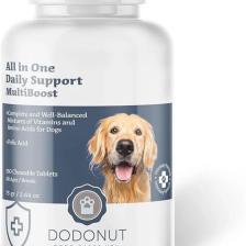 Dodonut Multiboost Köpekler Için Multivitamin ve Amino Asit Besin Takviyesi, 150 Tablet