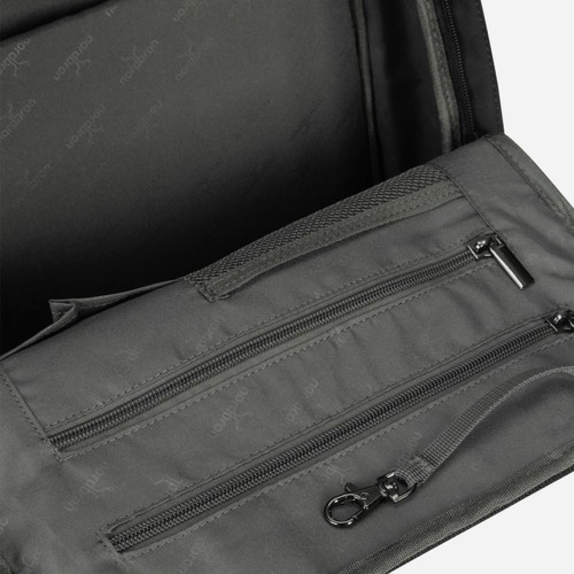 Nordbron Solna Unisex Okul Bacpack Dolgulu Laptop Bölmeli Deri Kemer Su Geçirmez Sırt Çantası