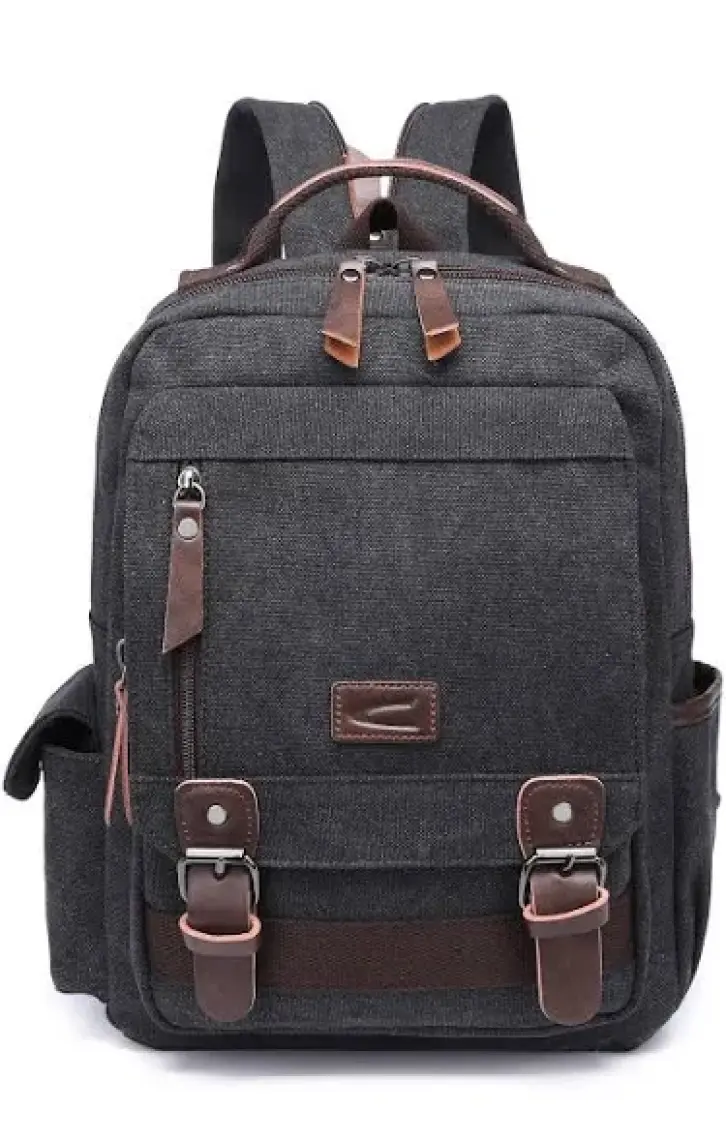 C-Active CTVYB1272-0001 Siyah Unisex Sırt Çantası
