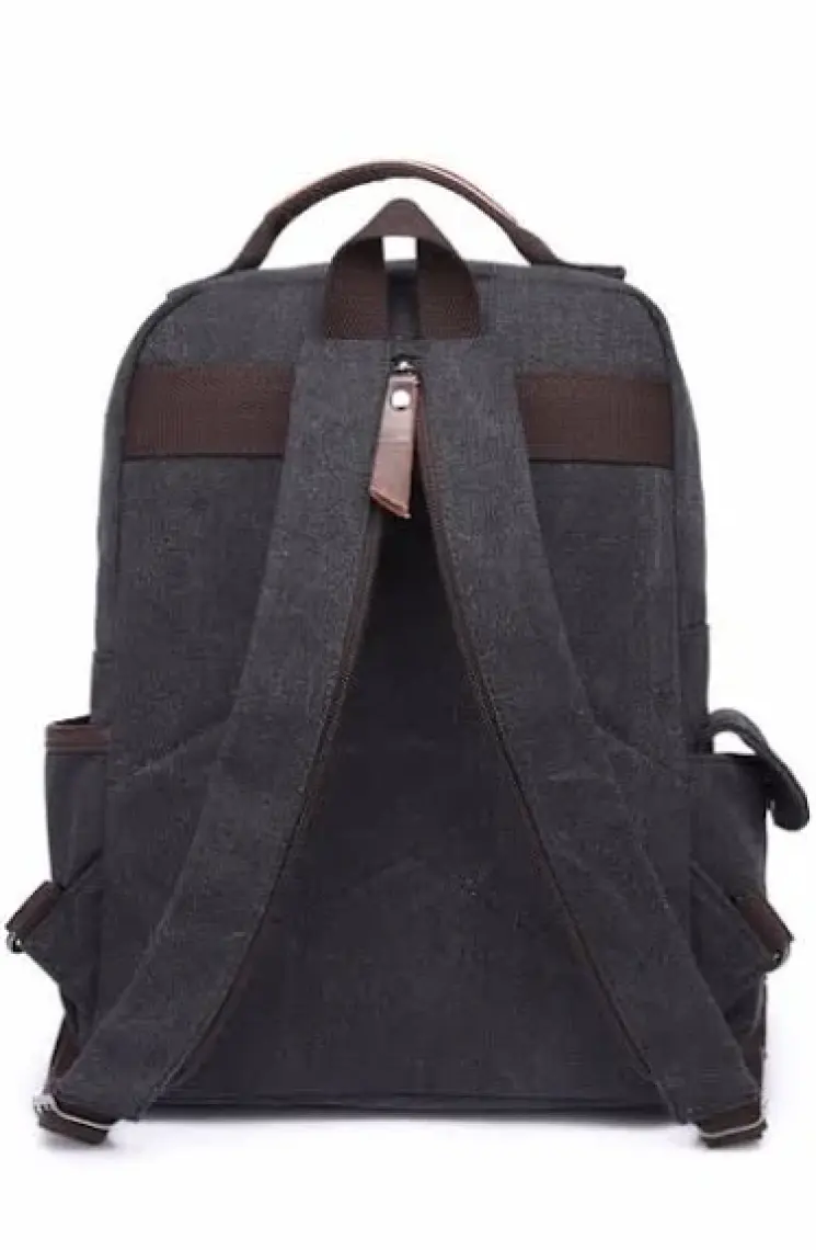 C-Active CTVYB1272-0001 Siyah Unisex Sırt Çantası