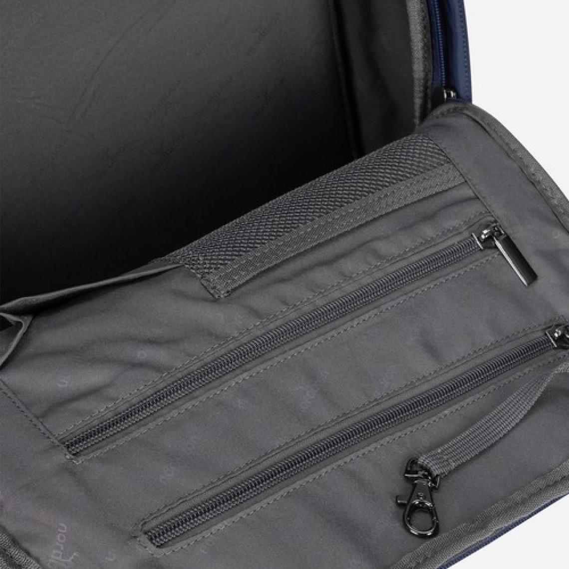 Nordbron Solna Unisex Okul Bacpack Dolgulu Laptop Bölmeli Deri Kemer Su Geçirmez Sırt Çantası