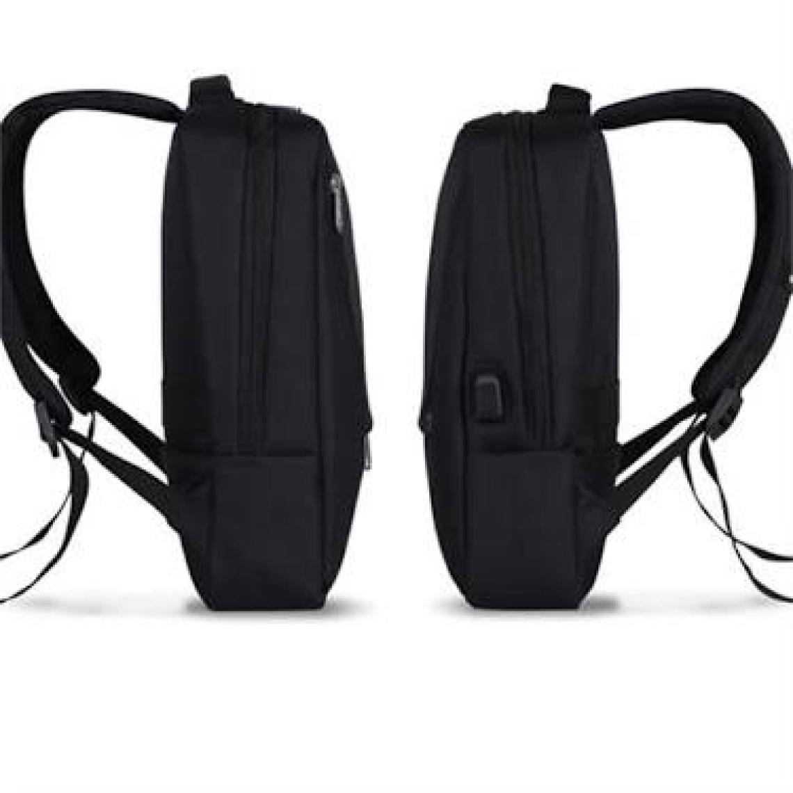 My Valice Smart Bag Active USB Şarj Girişli Slim Notebook Sırt Çantası Siyah
