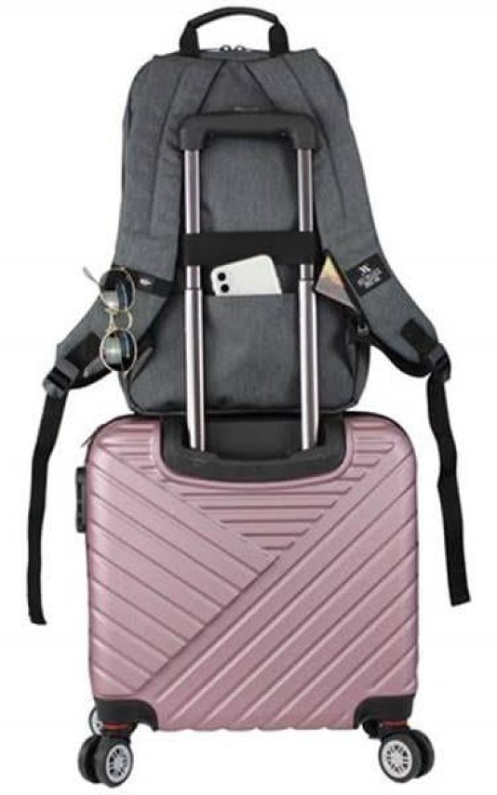 My Valice Smart Bag USB Şarj Girişli Akıllı Sırt Çantası 1205 Bordo
