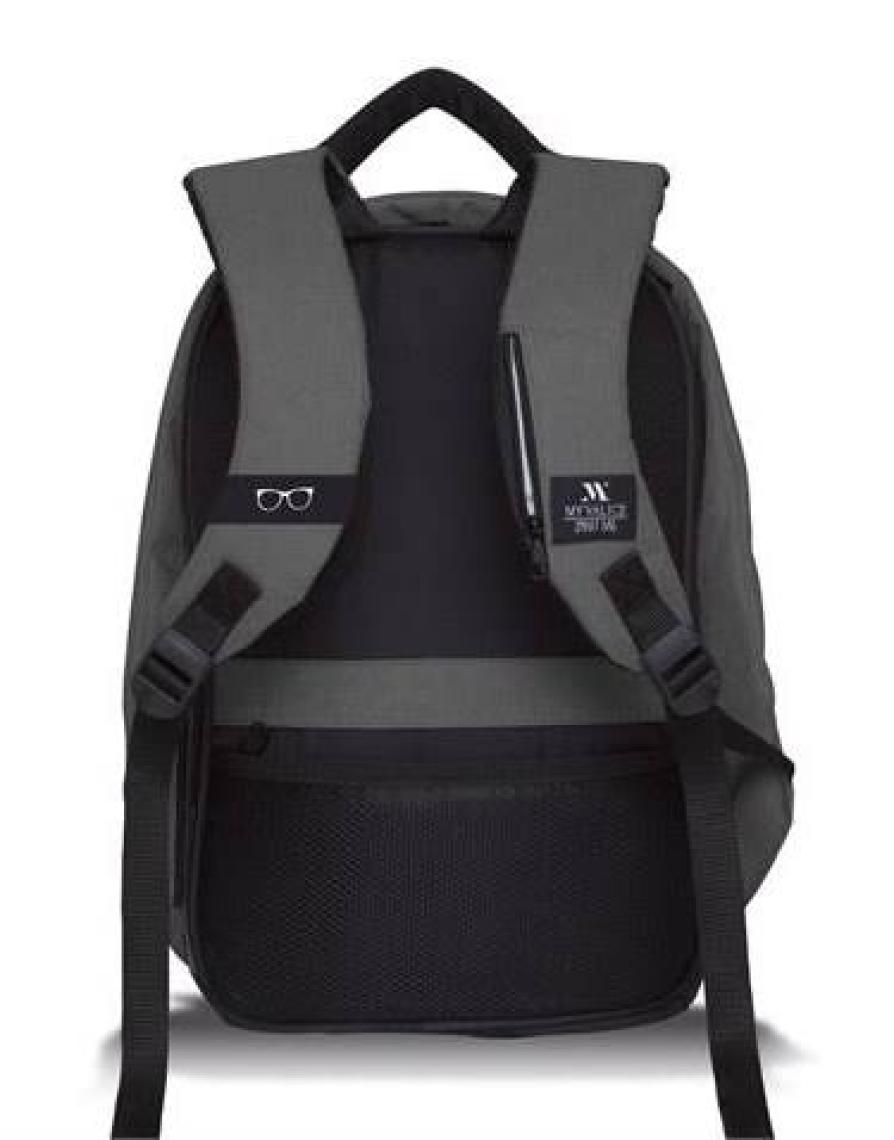 My Valice Smart Bag Secret USB Şarj Girişli Akıllı Sırt Çantası Gri