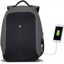 My Valice Smart Bag Secret USB Şarj Girişli Akıllı Sırt Çantası Gri