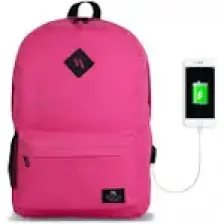 My Valice Smart Bag Specta USB Şarj Girişli Akıllı Sırt Çantası Pembe