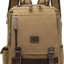 C-Active Büyük Boy Erkek Sırt Çantası Kanvas Kumaş 1303