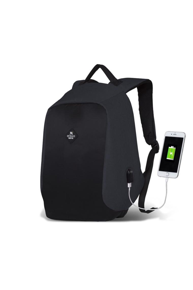 My Valice Smart Bag USB Şarj Girişli Akıllı Sırt Çantası 1205 Lacivert