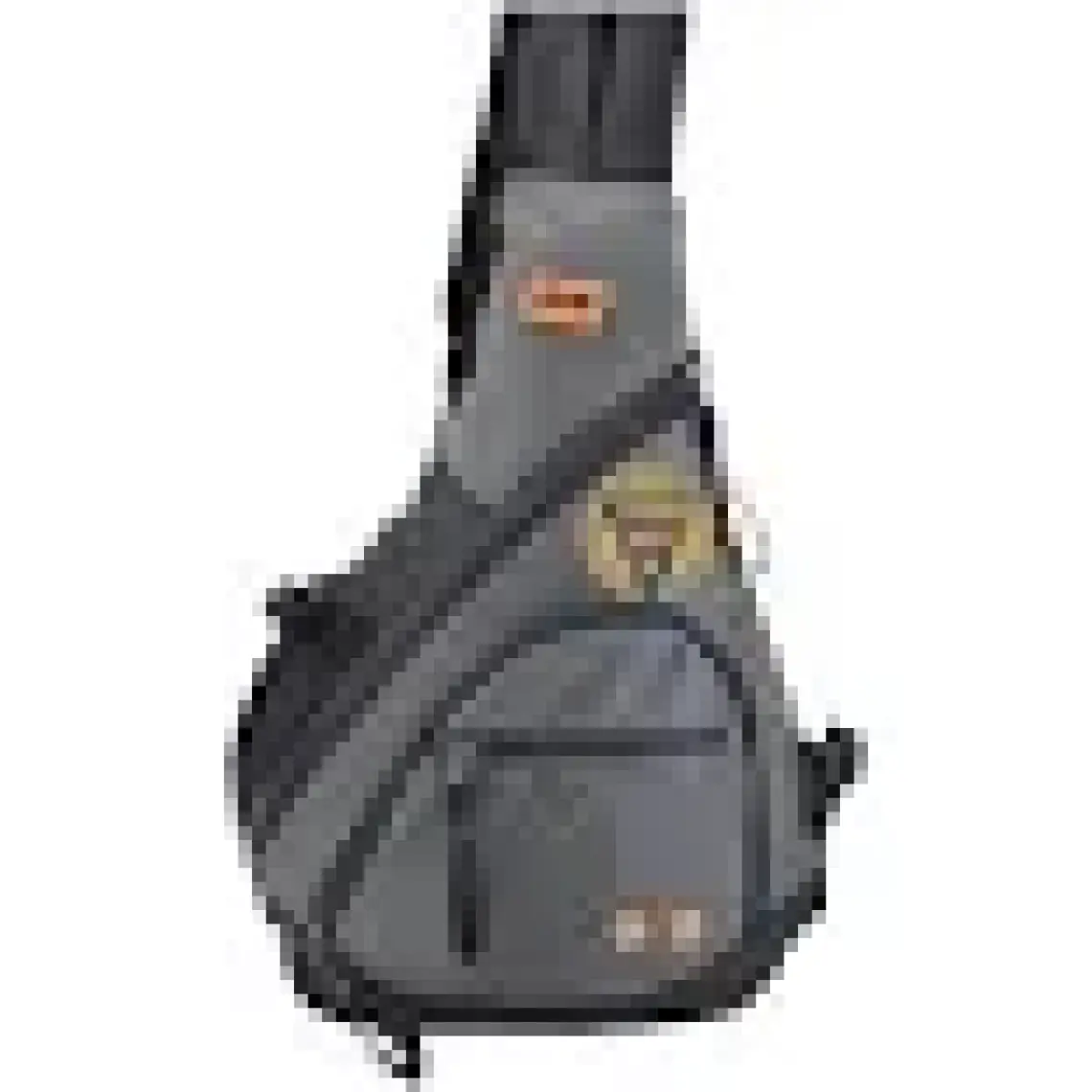 Ççs 51279 Bodybag Su Geçirmez Sırt ve Göğüs Çantası Gri
