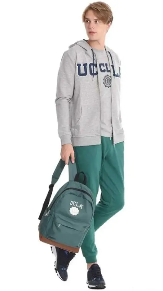 WALTER Yeşil - Baskılı - Unisex Çanta