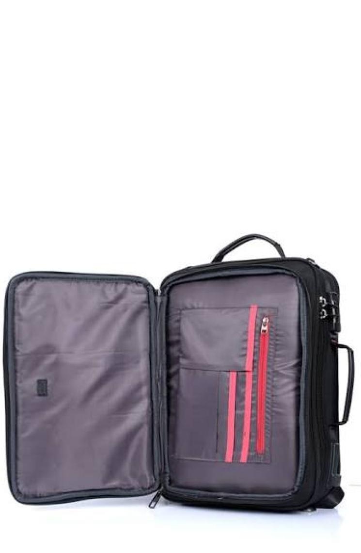 Ççs Siyah 51271 Kilitli Omuz Askılı Fonksiyonel Laptop Sırt Çantası