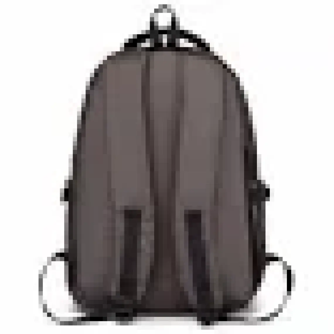 Smart Bags Gumi Kumaş Uniseks Büyük Boy Sırt Çantası 8661 Siyah