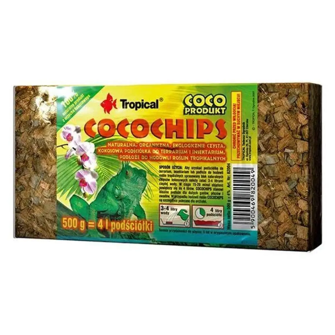Tropical Cocochips -Hindistan Cevizi Kabuğu