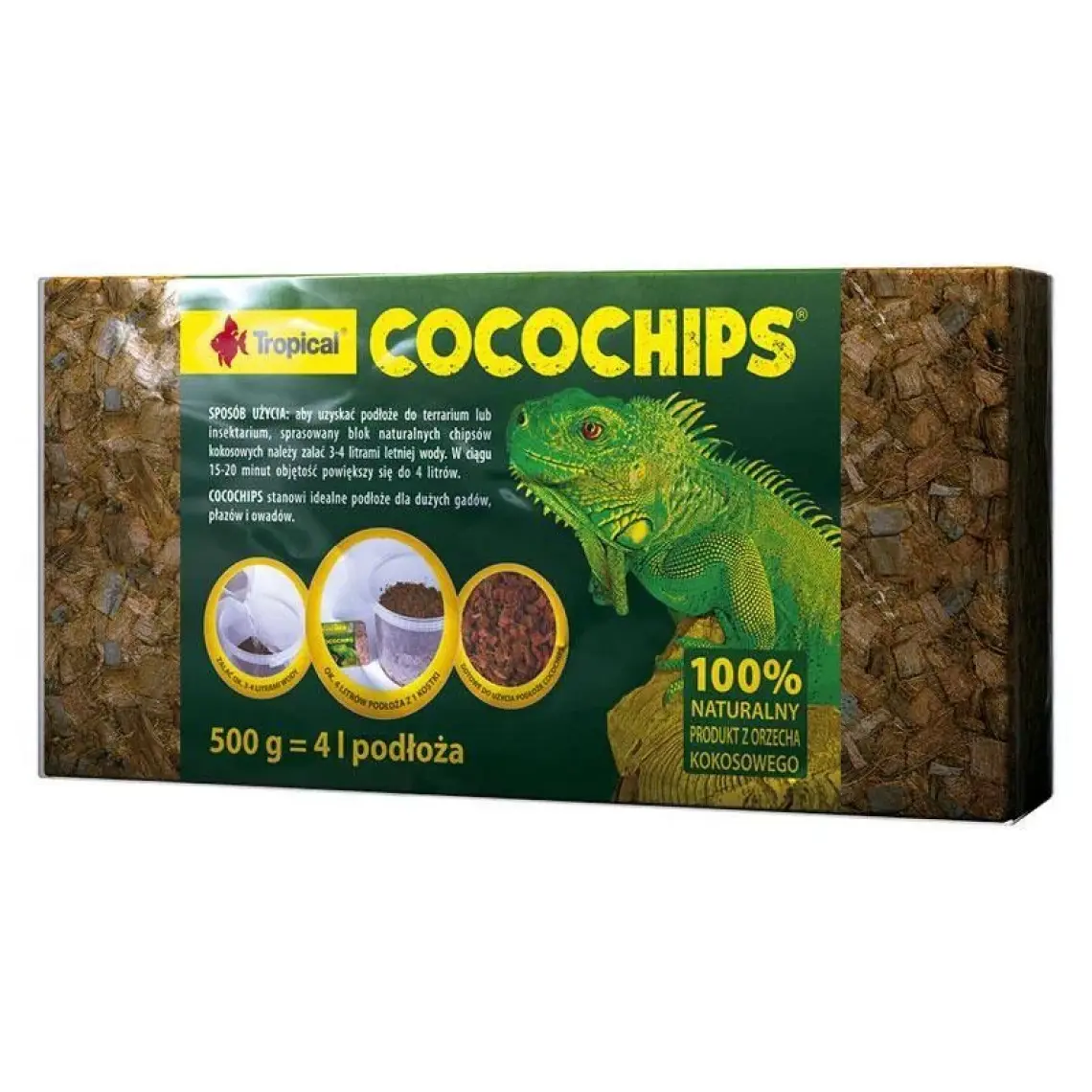 Tropical Cocochips -Hindistan Cevizi Kabuğu