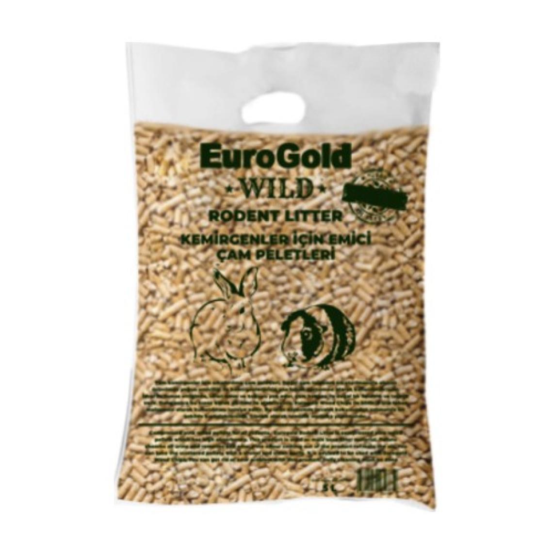 Eurogold Wild Rodent Litter Kemirgen İçin Emici Çam Peleti Taban Altlığı 5 Lt
