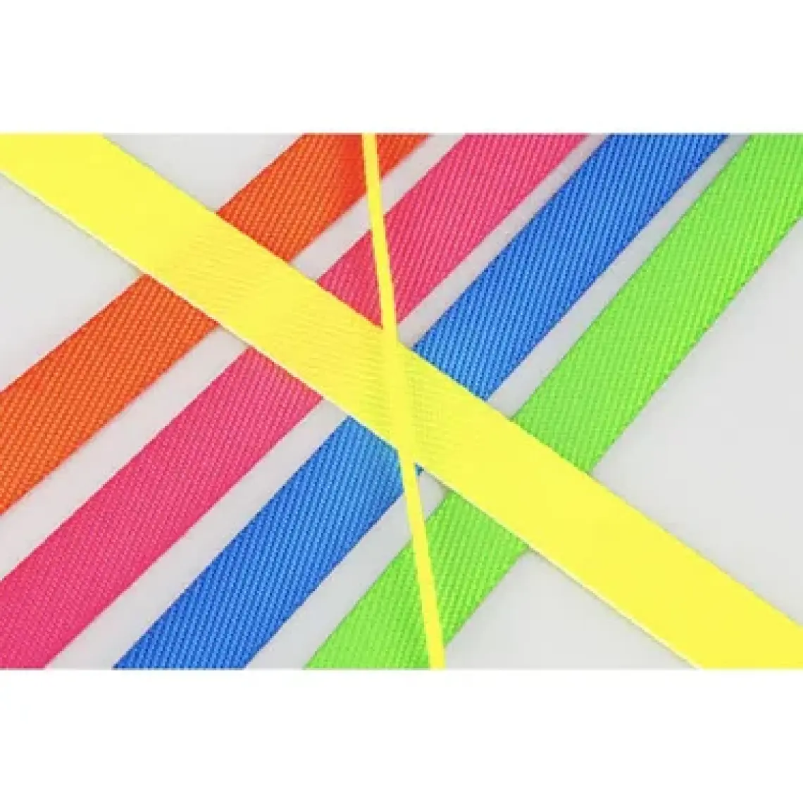Geri Çekilebilir Tasma Neon Bant Pembe 5 Mt