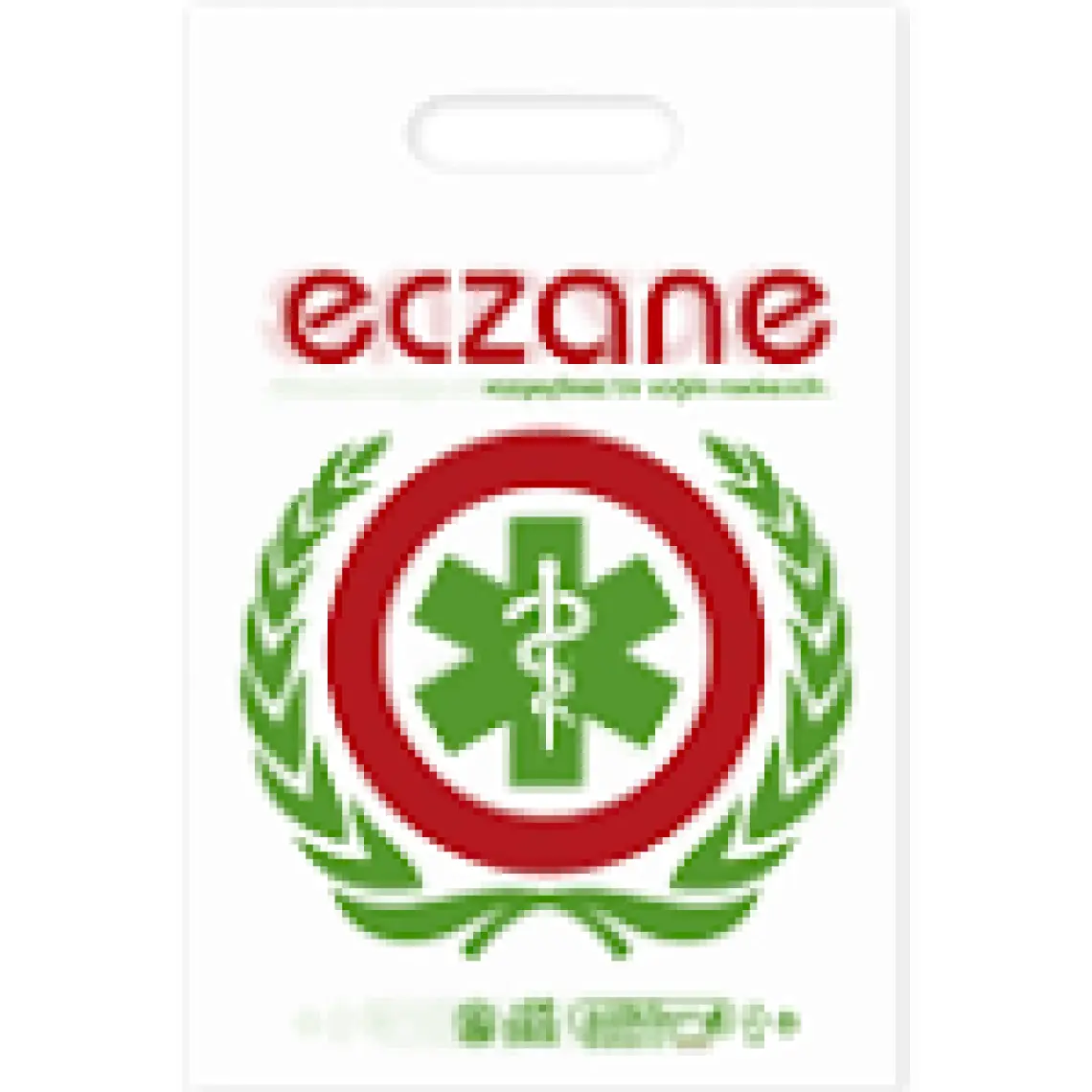 Naksan Elgeçme Eczane Poşeti (No:0) 20X30 cm (Tasarım 5) - 100 Adet