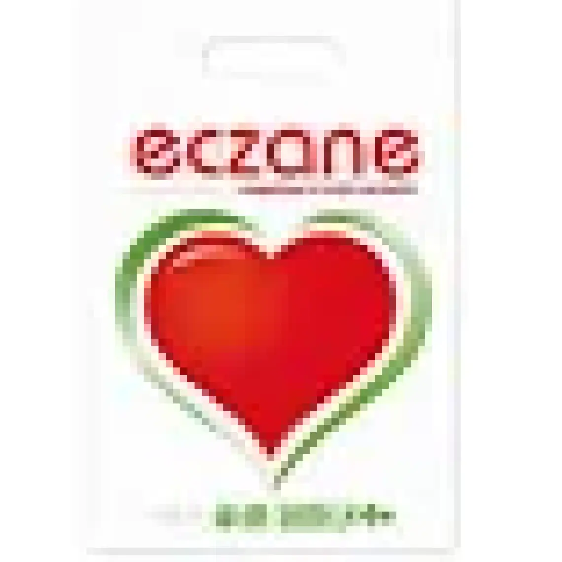 Naksan Elgeçme Eczane Poşeti (No:0) 20X30 cm (Tasarım 5) - 100 Adet