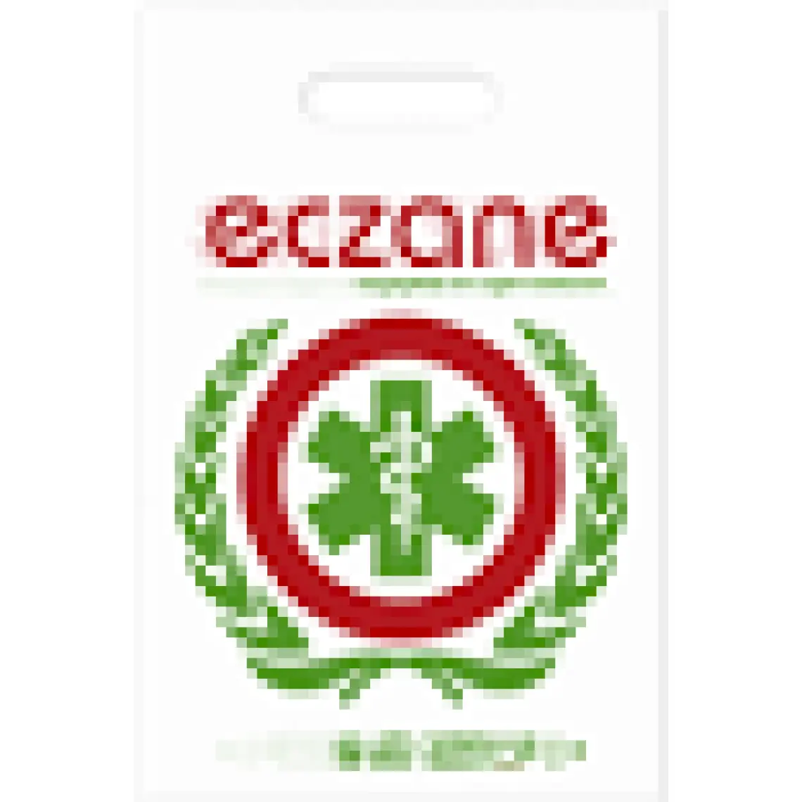 Naksan Elgeçme Eczane Poşeti (No:0) 20X30 cm (Tasarım 5) - 100 Adet