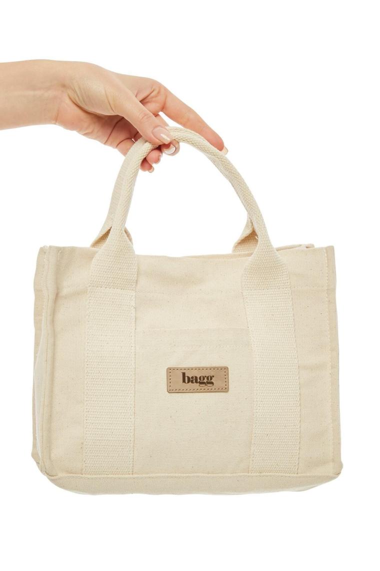Kanvas Tote Çanta | 25X20X10