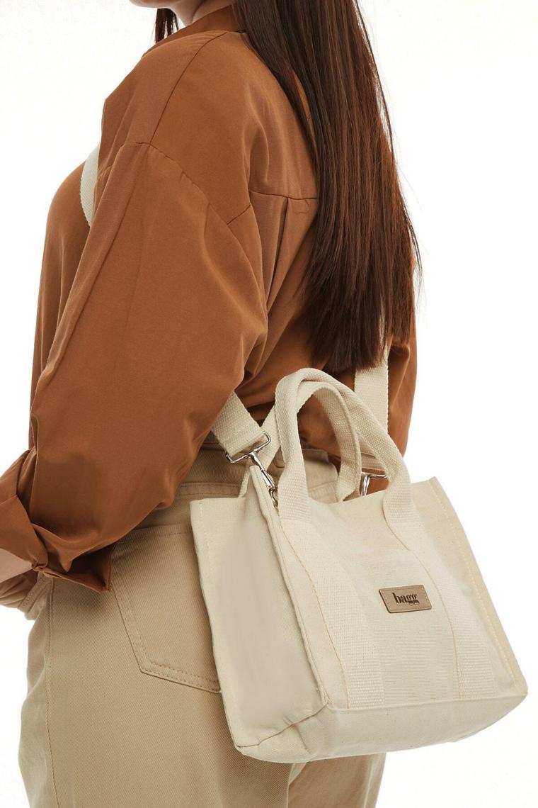 Kanvas Tote Çanta | 25X20X10