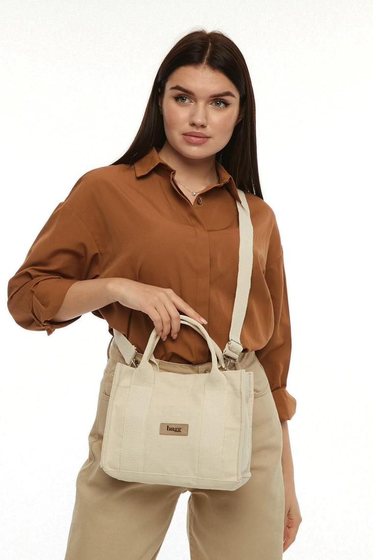 Kanvas Tote Çanta | 25X20X10