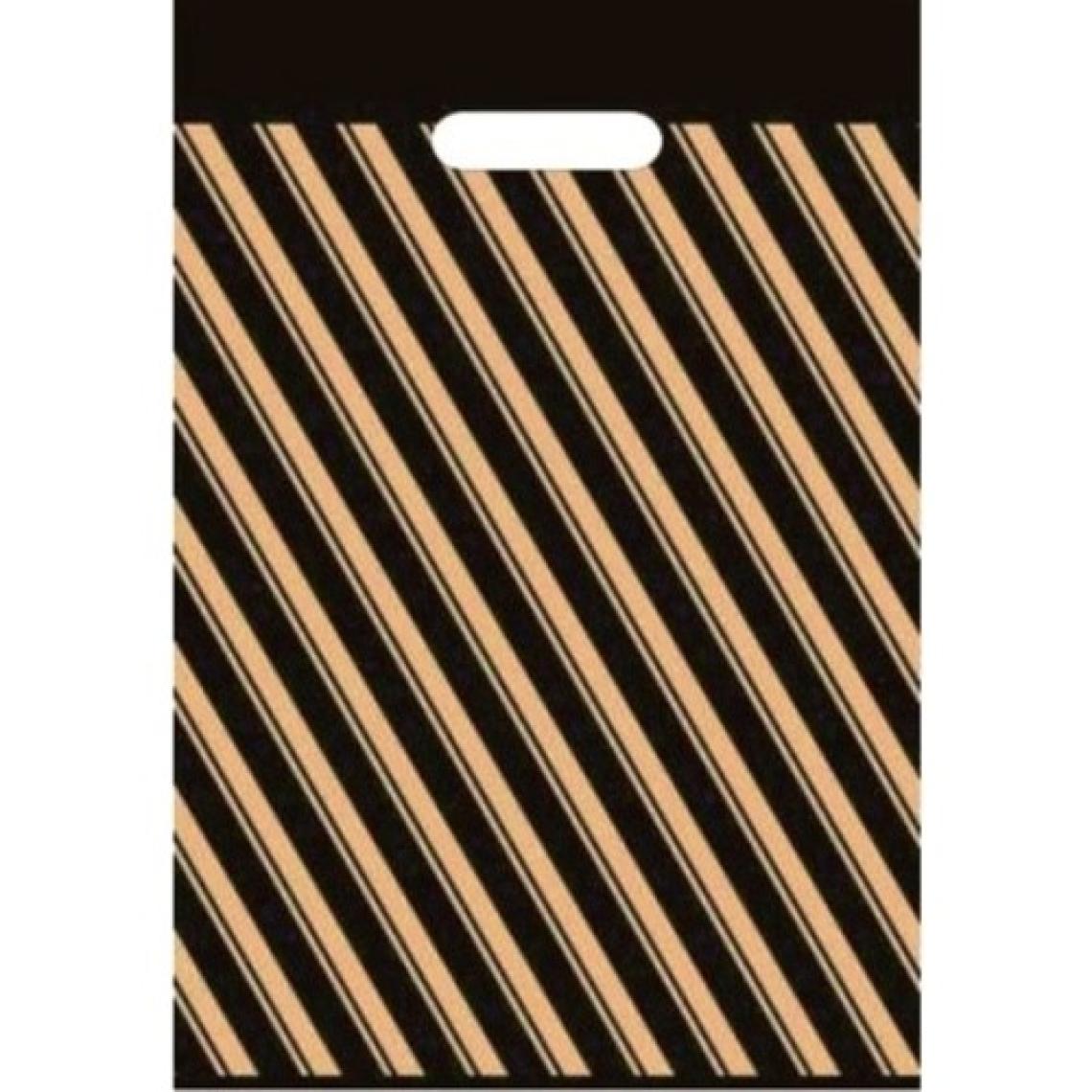 Kent Takviyeli Siyah Poşet No:4 40*50 cm 50 Ad