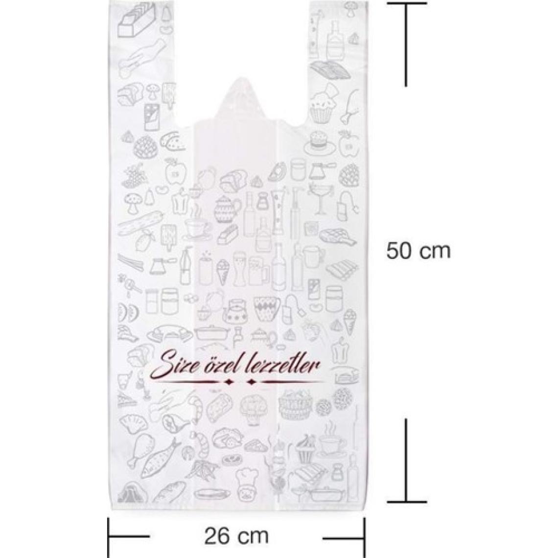 Aydın Plastik Hışır Poşet Orta Boy 26X50 cm -150'LI