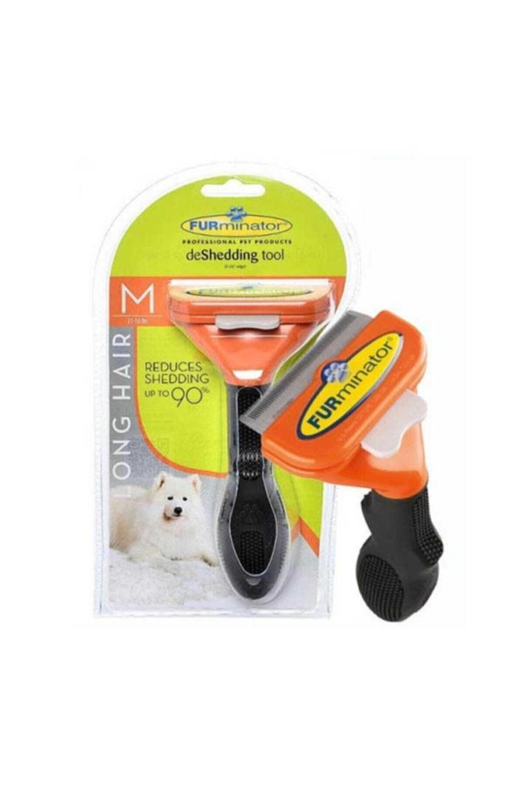 Furminator Longr Hair Uzun Tüylü Köpek Tarağı Medium 14,5X6,5 cm
