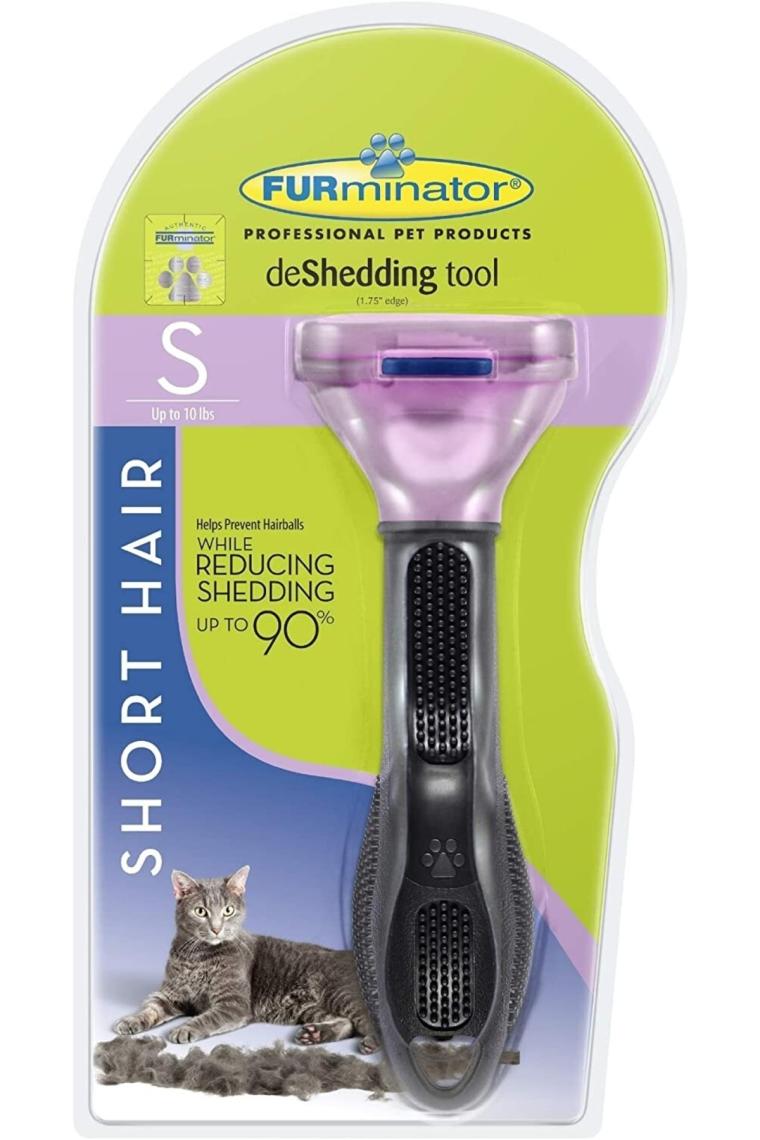 Furminator Short Hair Kısa Tüylü Kedi Tarağı S
