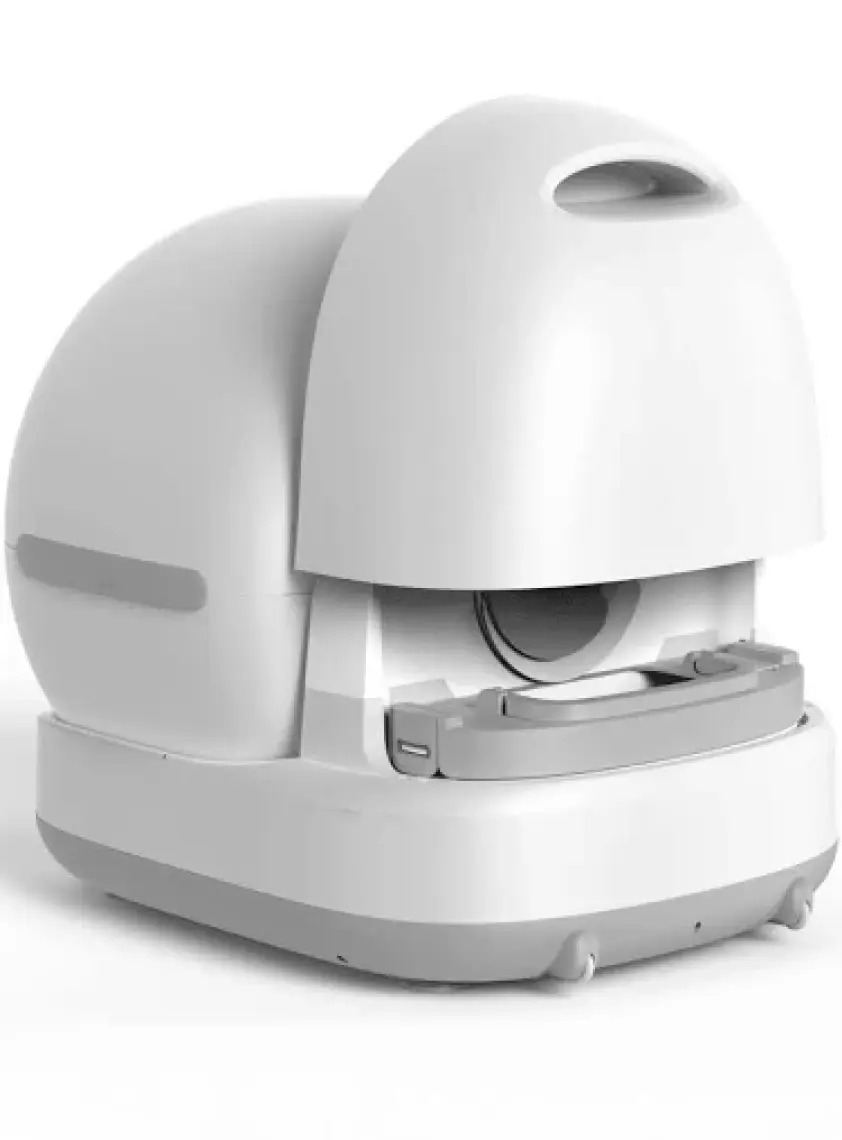 Xenon Smart Akıllı Otomatik Kameralı Kedi Tuvaleti Uv Sterilizasyonlu 72L Hacim 7L Kapasiteli Cat Cleaner X8623
