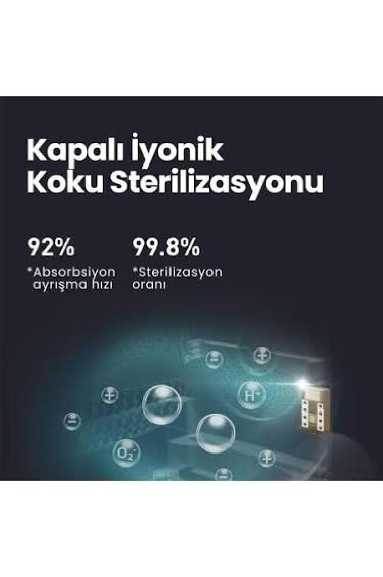 Groove Q-Clean Wi-Fi Otomatik Akıllı Kedi Tuvaleti Turuncu (Ultra Sessiz+Akıllı Sprey Koku Giderici+App Kontrol+Akıllı Sensör)