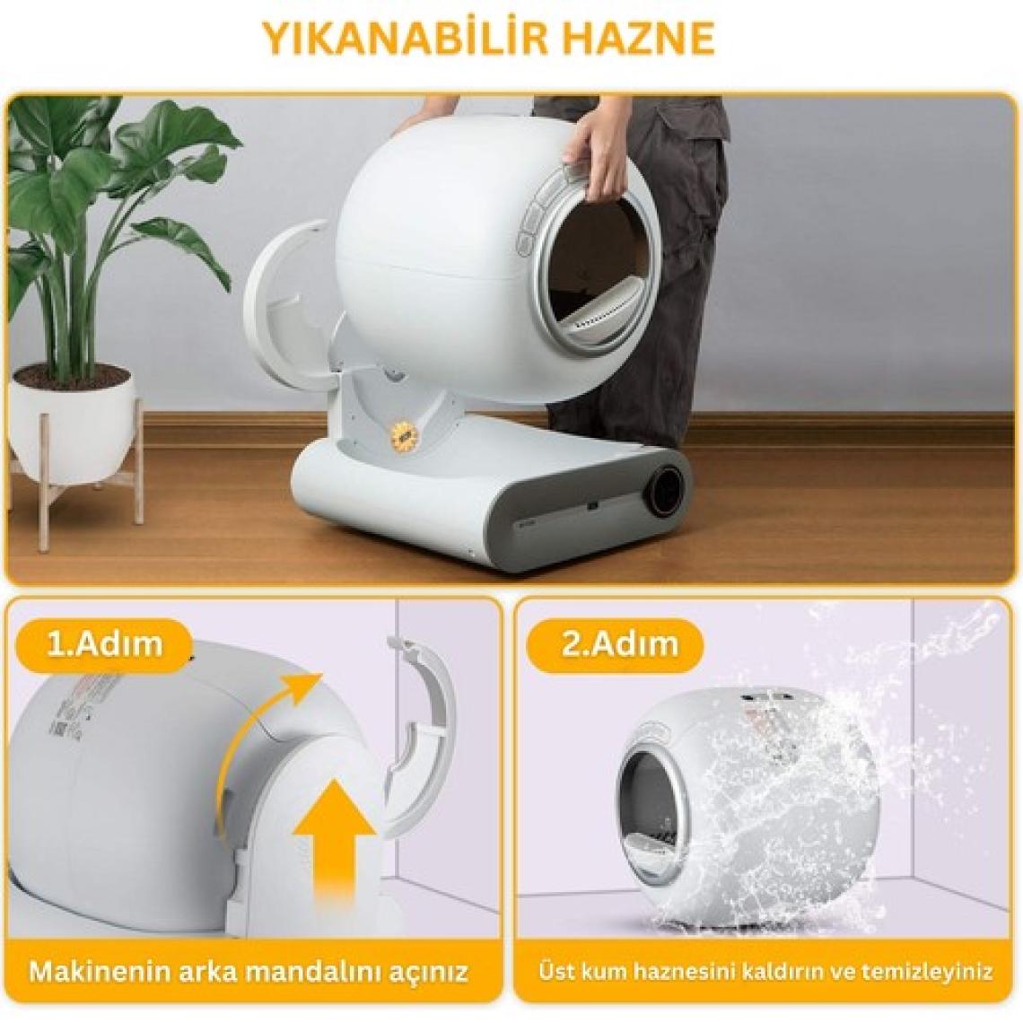 Akıllı Kedi Tuvaleti / Kum Kabı