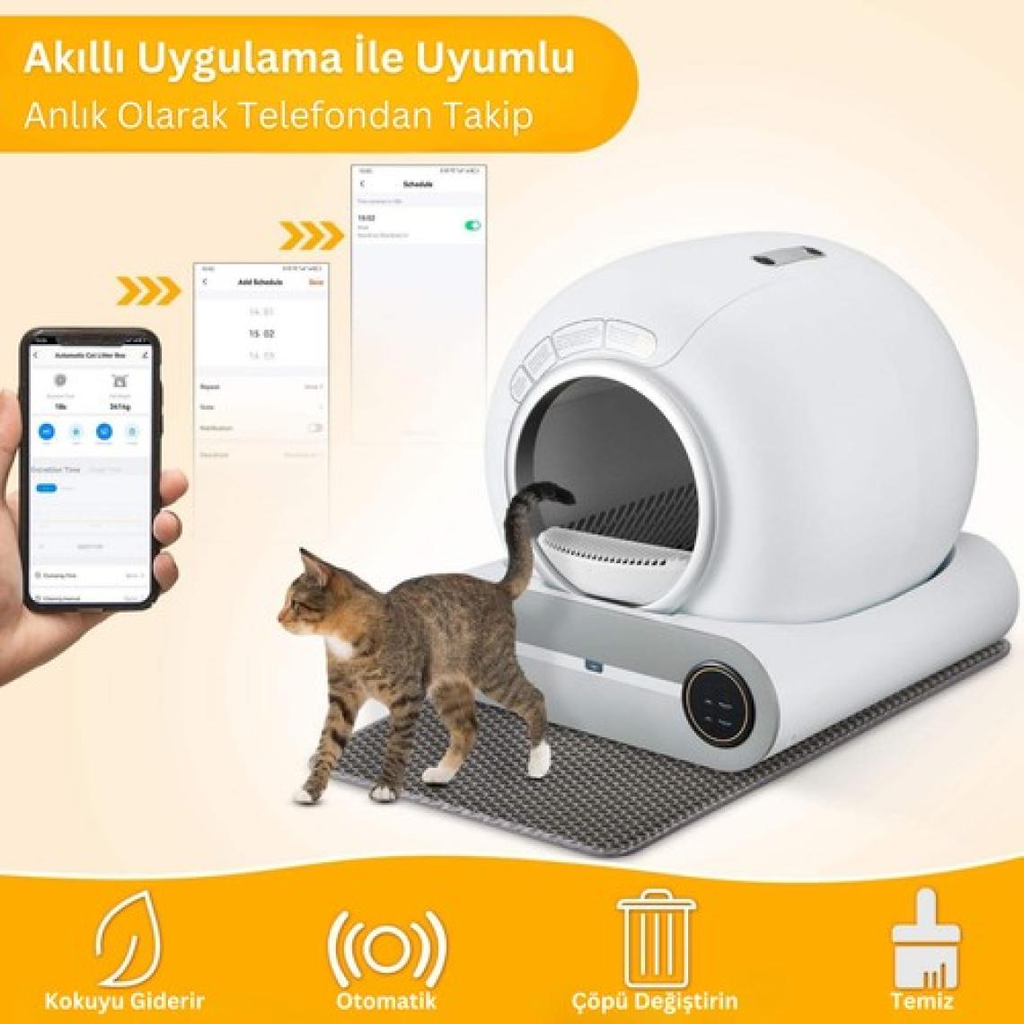 Akıllı Kedi Tuvaleti / Kum Kabı