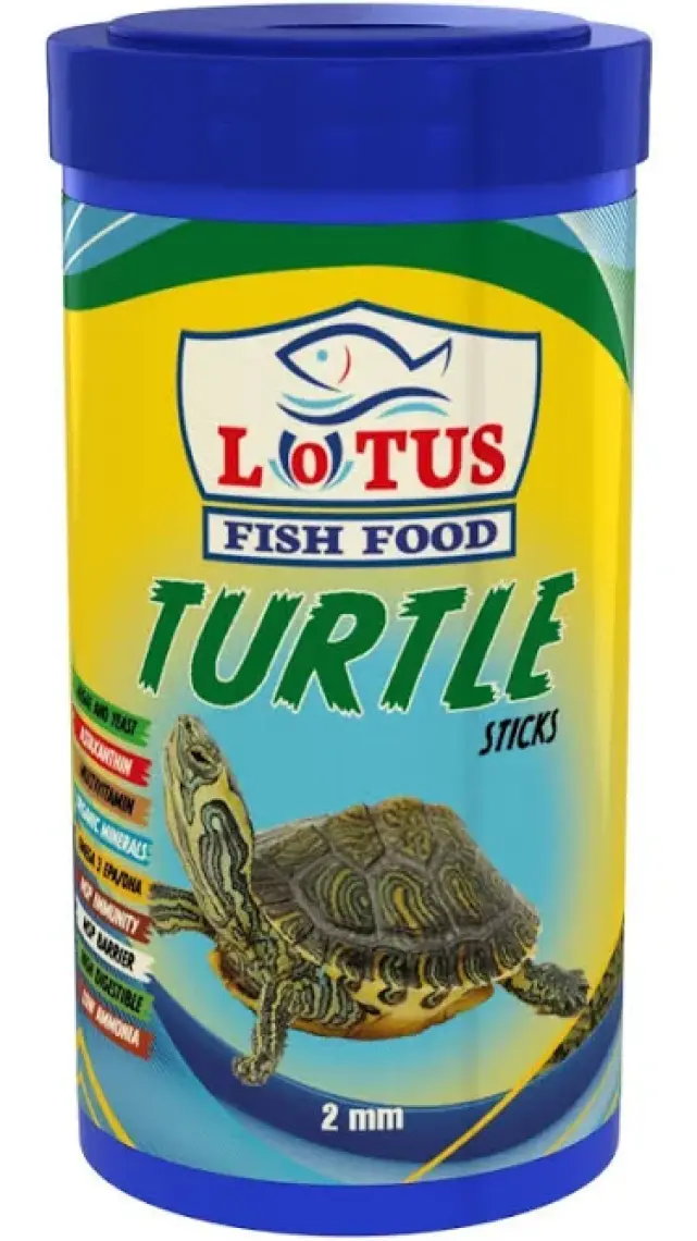 Amore Turtle Green Sticks 125, Bonisa 250ml, Lotus 100ml Su Kaplumbağası Yemi ve Vitamin Seti