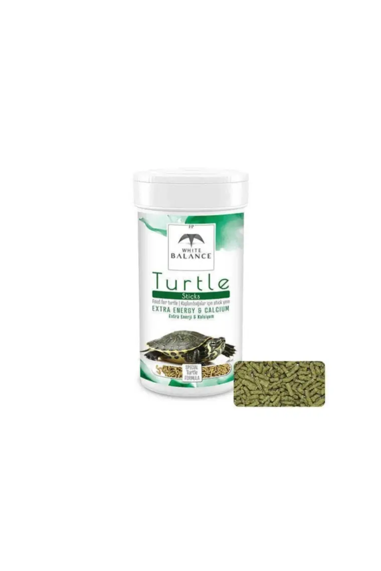 White Balance Turtle Sticks Kaplumbağa Yemi 100 ml  Ambalaj