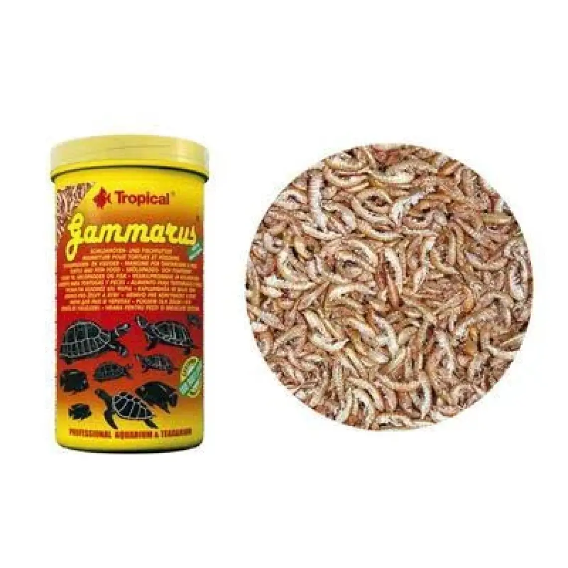 Tropical Gammarus Kaplumbağa Yemi 250 Ml