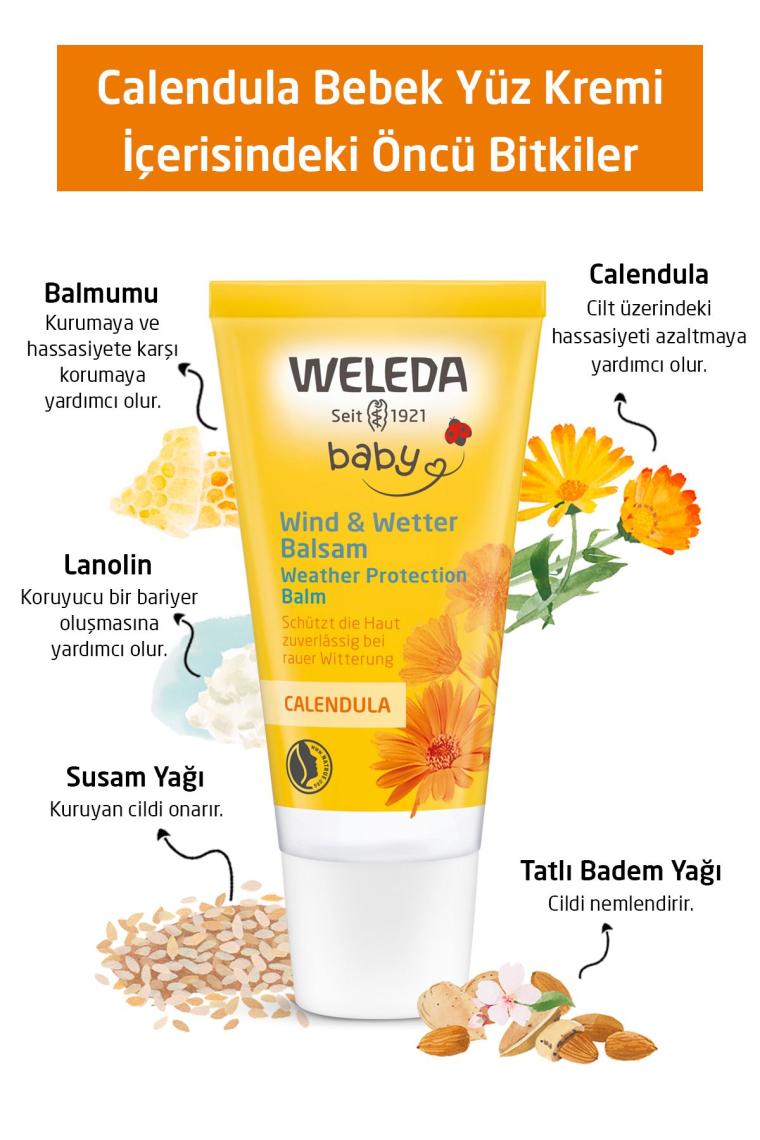 Calendula Organik Yüz Kremi 30 ml