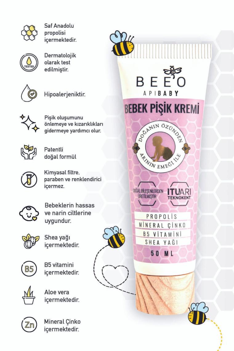 Apibaby Propolisli Pişik Önleyici Krem