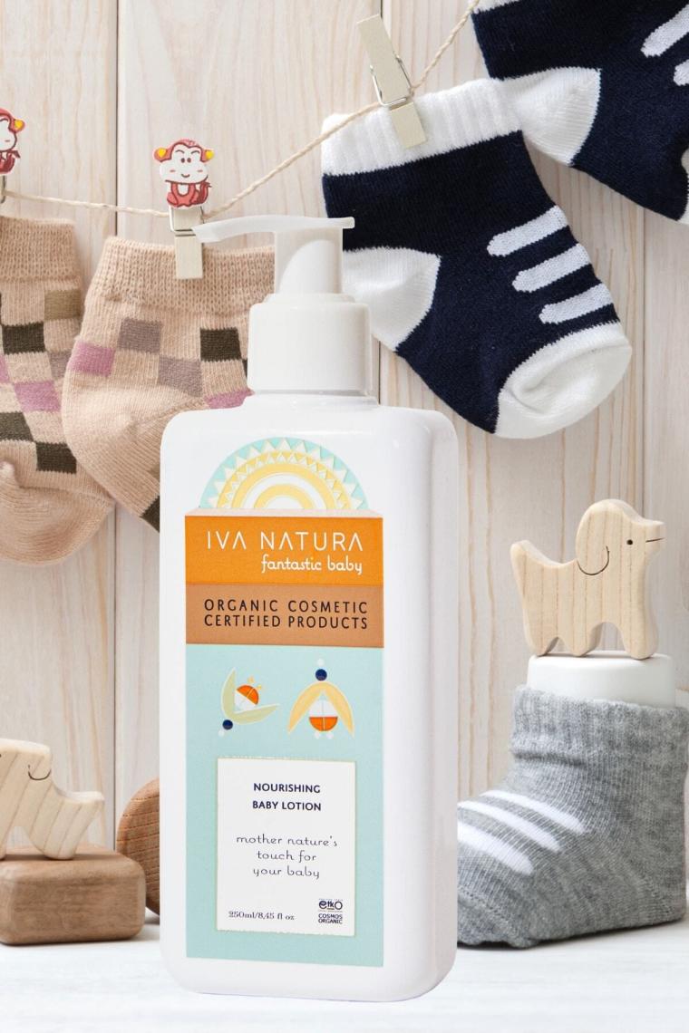 Organik Sertifikalı %98 Doğal Besleyici Bebek Losyonu Shea Ve Nar Özlü 250ml