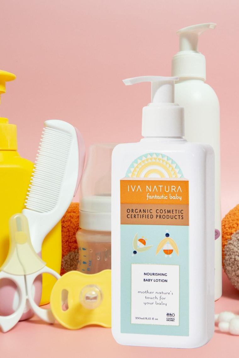 Organik Sertifikalı %98 Doğal Besleyici Bebek Losyonu Shea Ve Nar Özlü 250ml