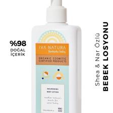 Organik Sertifikalı %98 Doğal Besleyici Bebek Losyonu Shea Ve Nar Özlü 250ml