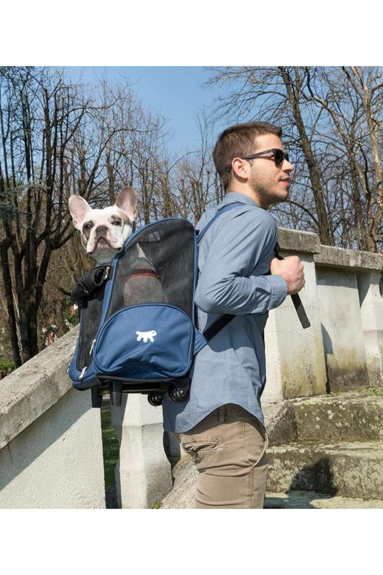 Ferplast Tekerleli Çekçekli  Kedi Köpek Taşıma Çantası