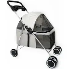 Justie Pet Parthenon Kedi & Köpek Arabası Gri 93X80X45CM